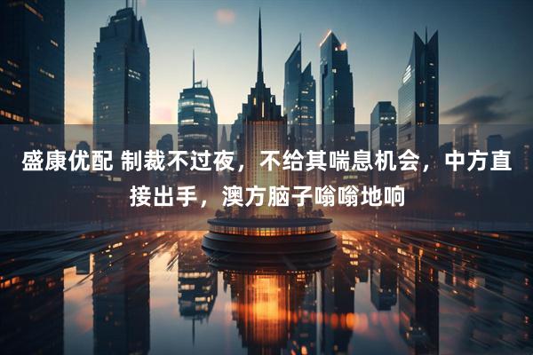 盛康优配 制裁不过夜，不给其喘息机会，中方直接出手，澳方脑子嗡嗡地响
