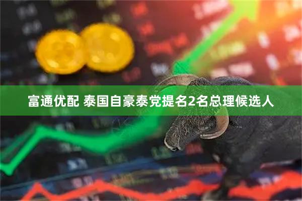 富通优配 泰国自豪泰党提名2名总理候选人